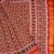 Classic Red Navratna Grid Semi Ikat Patola Saree by Nirmal Salvi
