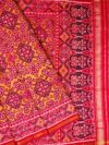 Yellow Navratna Bhat Semi Ikat Patola Saree