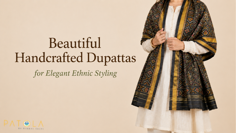 Beautiful Handcrafted Dupattas for Elegant Ethnic Styling