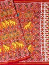 Orange Chabadi Ma Fig Patan Patola Saree