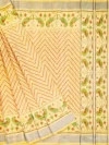 Ivory White Sarvariya Single Ikat Patola Saree