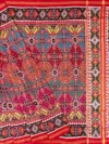 Multicolor Manik chok Twill Ikat Patola Saree