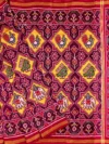 Maroon Astkone Me Figure Semi Ikat Patola Saree
