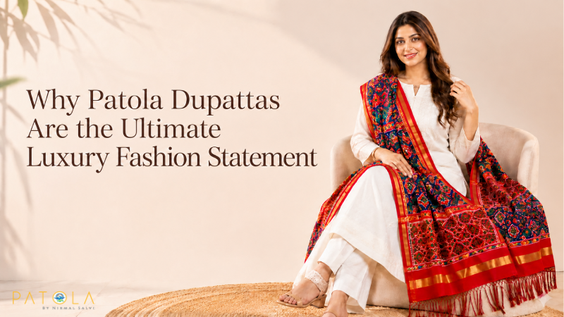 Why Patola Dupattas Are the Ultimate Luxury Fashion Statement