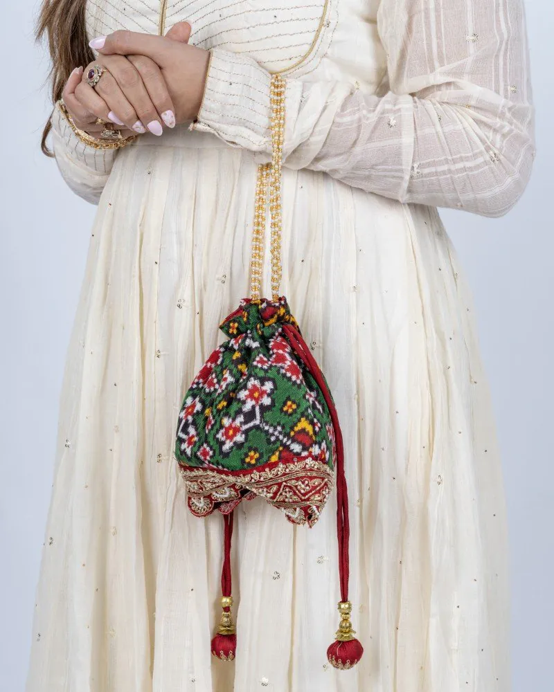 Double Ikkat Patan Patola Batwa - Image 2